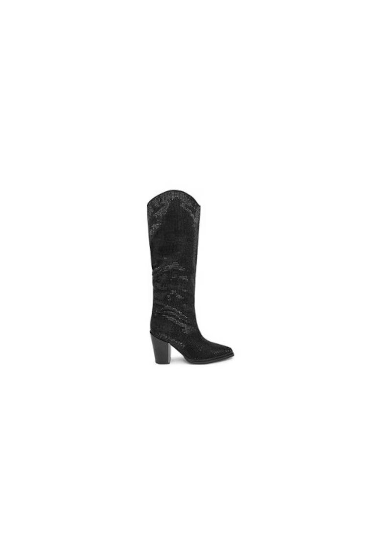 ALMA EN PENA Cizme dama 304523656 - Textil - Negru - Negru