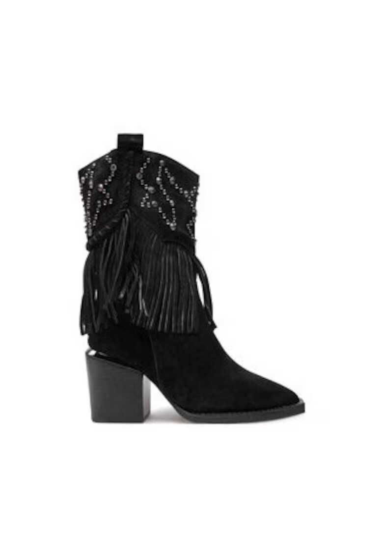 ALMA EN PENA de cowboy negru - piele naturala - Negru