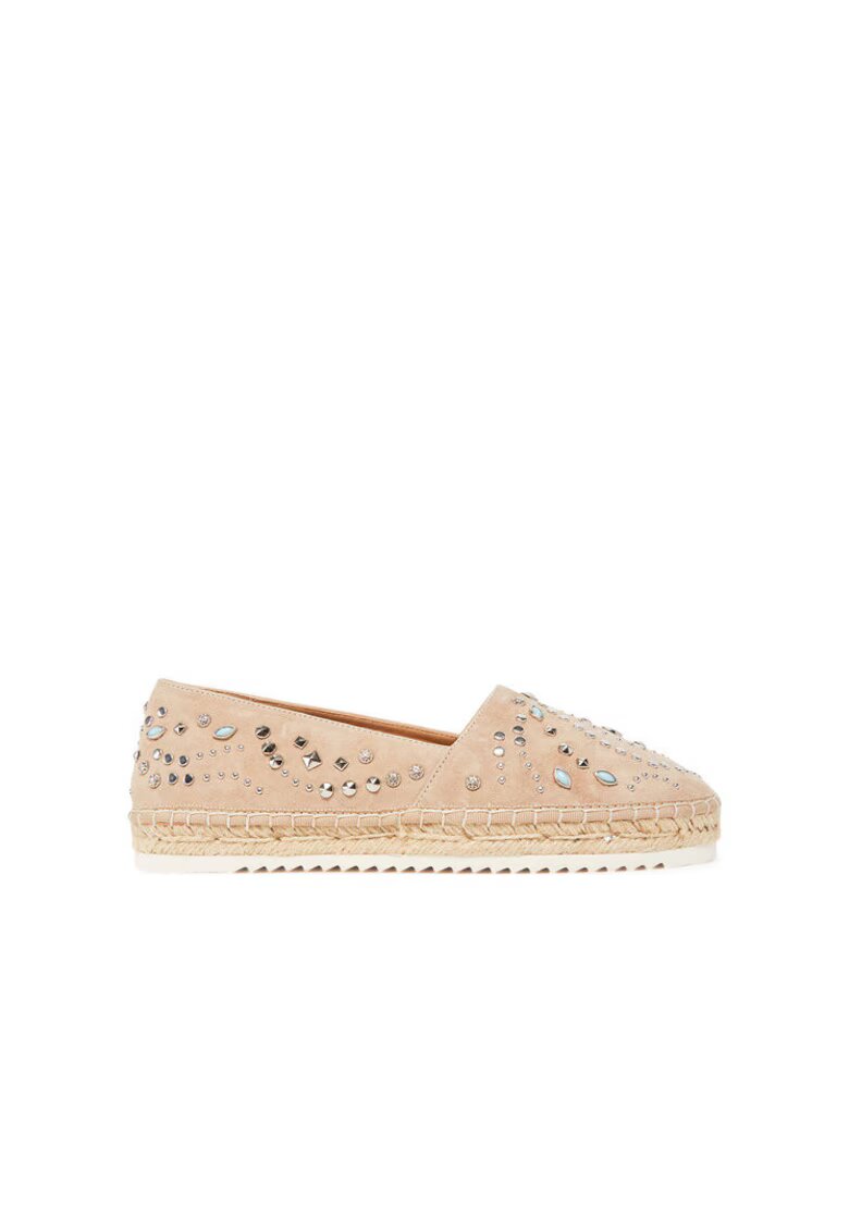 ALMA EN PENA Espadrile dama V250273 - Piele naturala - Bej