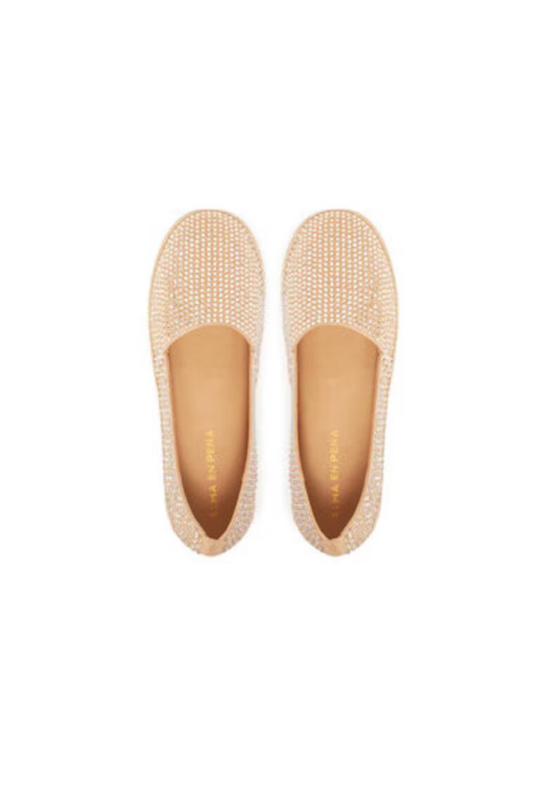 ALMA EN PENA Espadrile dama V250276 - Piele naturala - Maro