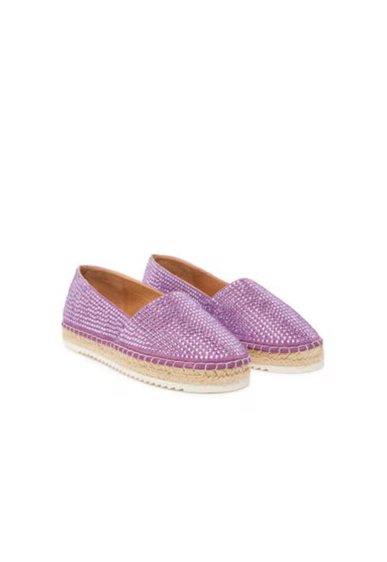 ALMA EN PENA Espadrile dama V250276 - Piele naturala - Mov