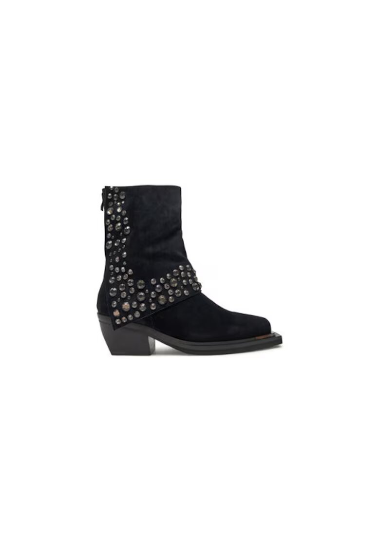 ALMA EN PENA Ghete dama 304523762 - Piele naturala - 39 EU - Negru