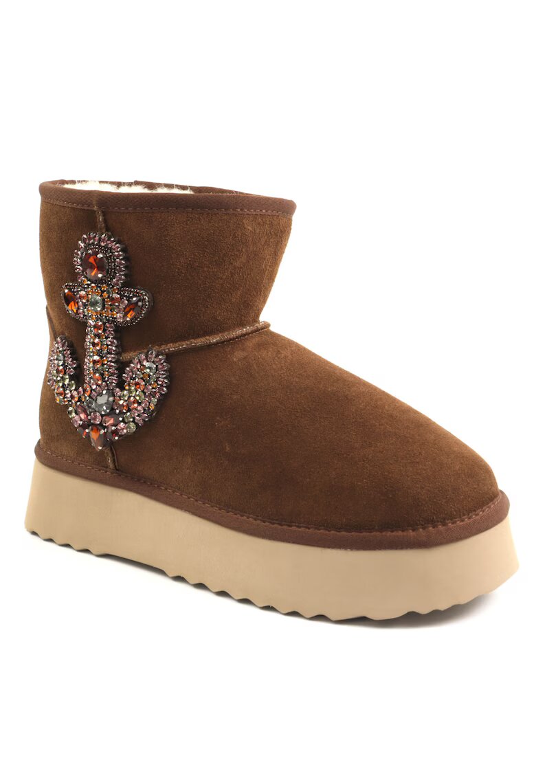 ALMA EN PENA Ghete dama stil UGG I251439 - Maro