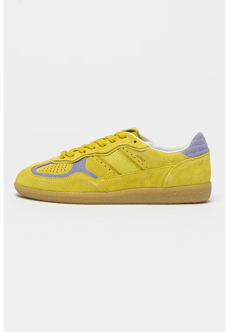 ALOHAS Pantofi sport low-cut de piele intoarsa Rife - Verde lime