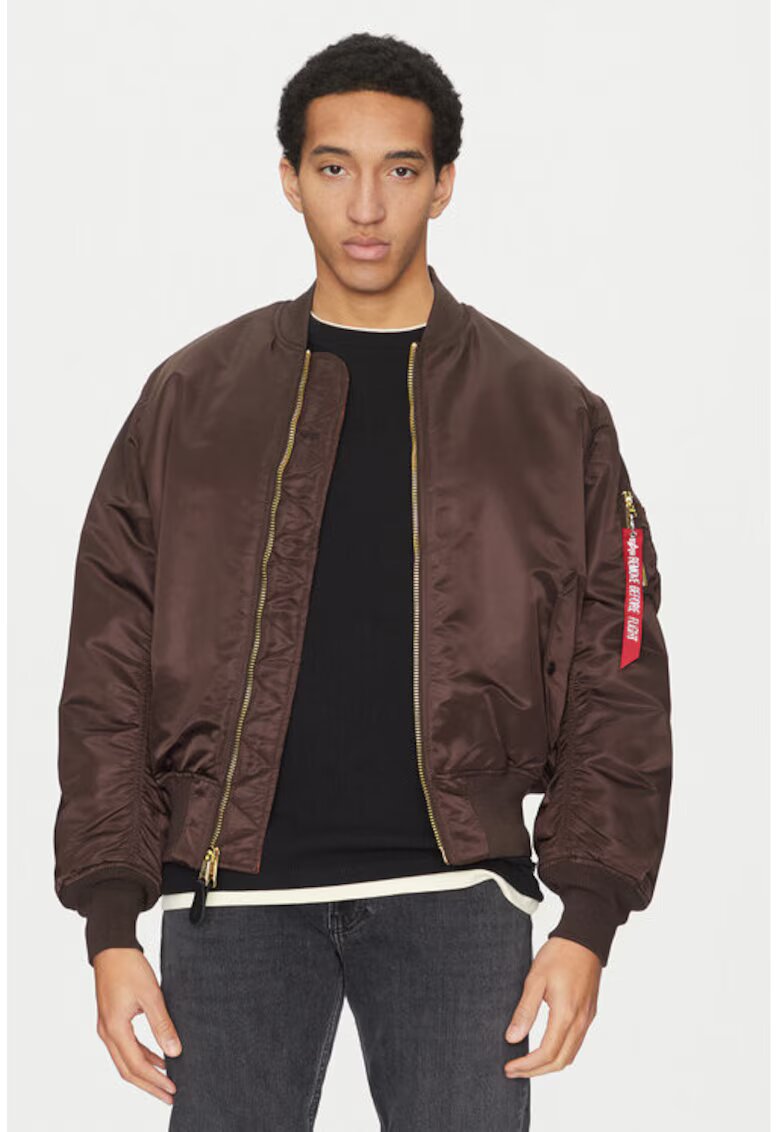 Alpha Industries Geaca barbati - 305301512 - Nylon - Maro - Maro
