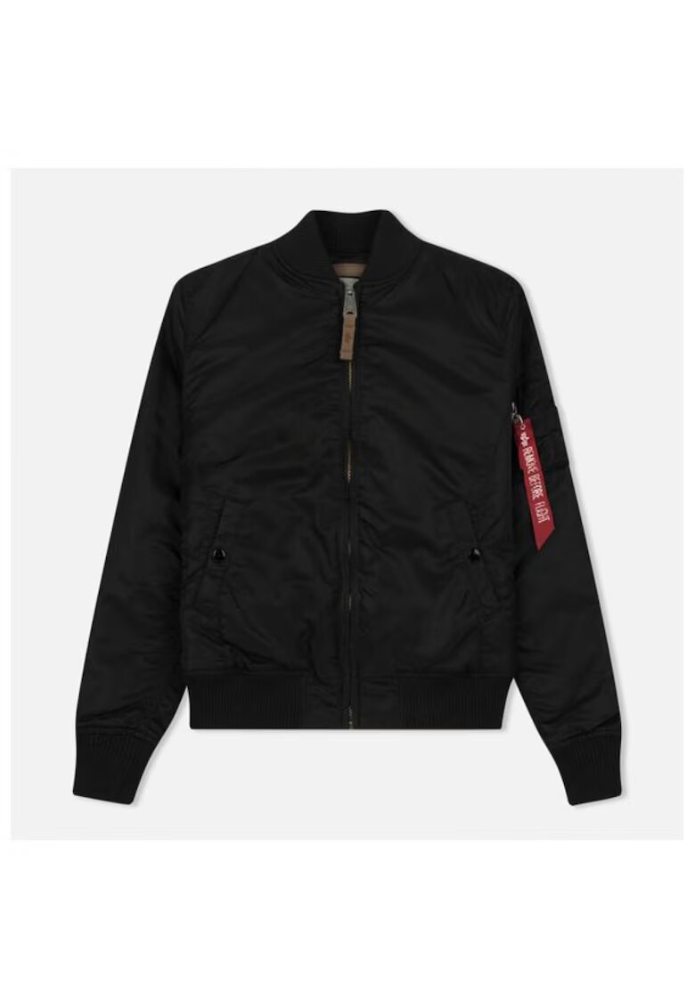 Alpha Industries Geaca - Material sintetic - Negru -