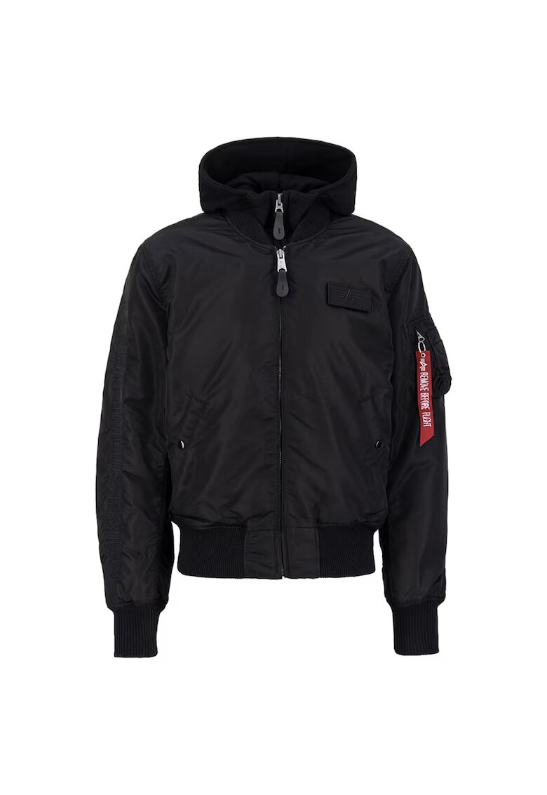 Alpha Industries Geaca - Nylon - Negru - Negru