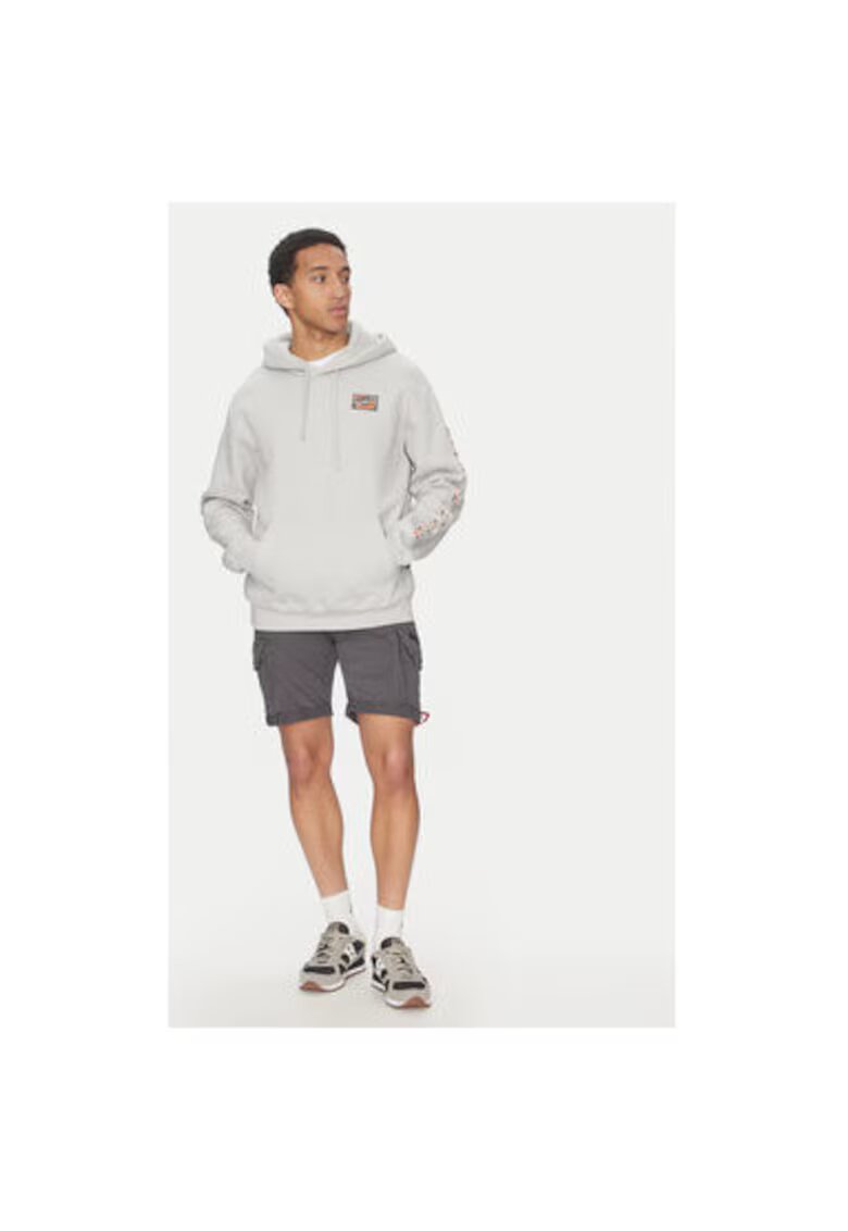 Alpha Industries Hanorc barbati 156340 - Bumbac/Poliester - Gri - Gri