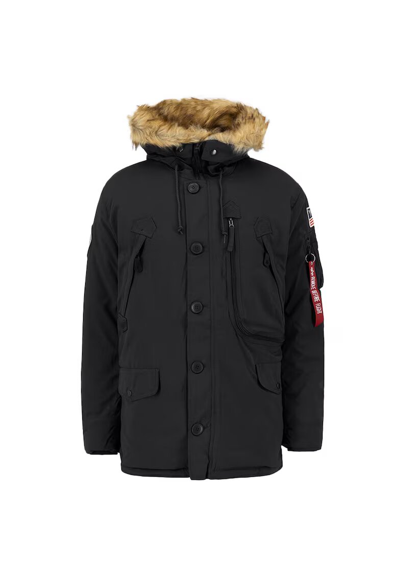 Alpha Industries Jacheta barbati 3158 - Nylon - Negru
