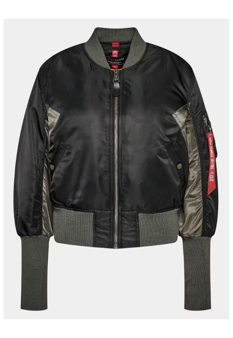 Alpha Industries Jacheta bomber dama - 301548058 - Nylon - Negru