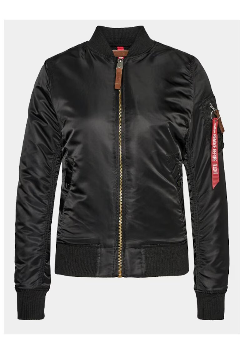Alpha Industries Jacheta bomber dama - 303299569 - Nylon - Negru