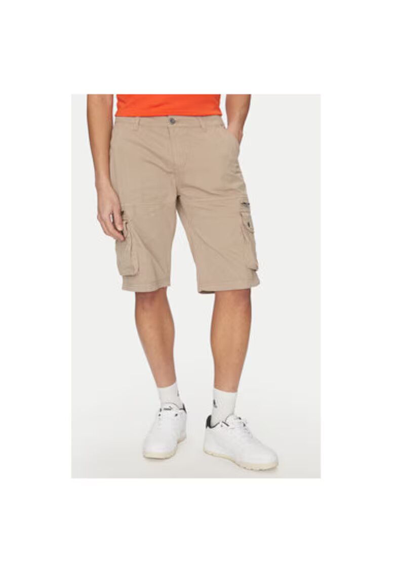 Alpha Industries Pantaloni scurti barbati 136250 - Bumbac - Bej - Bej
