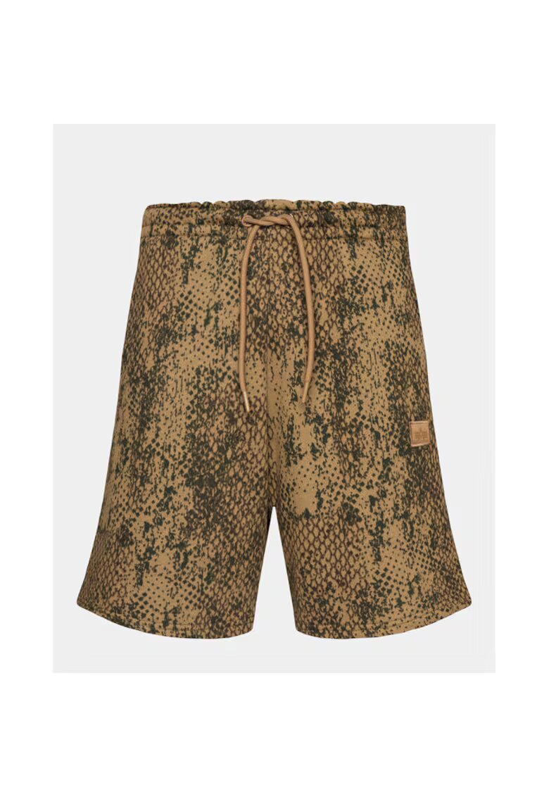 Alpha Industries Pantaloni scurti barbati - 303861926 - Bumbac/Poliester - Maro - Maro