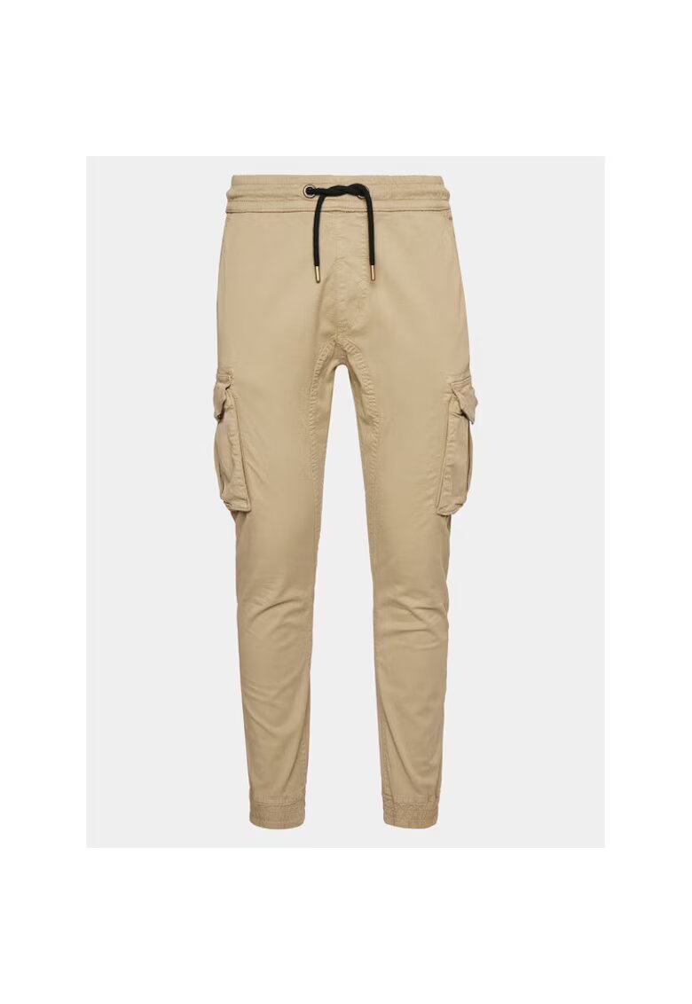 Alpha Industries Pantaloni sport barbati - 861421 - Bej - Bumbac
