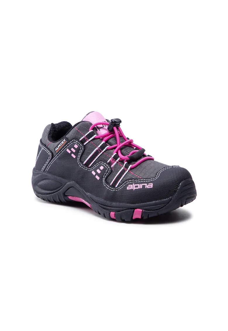 Alpina Pantofi trekking fete - Piele ecologica - Gri
