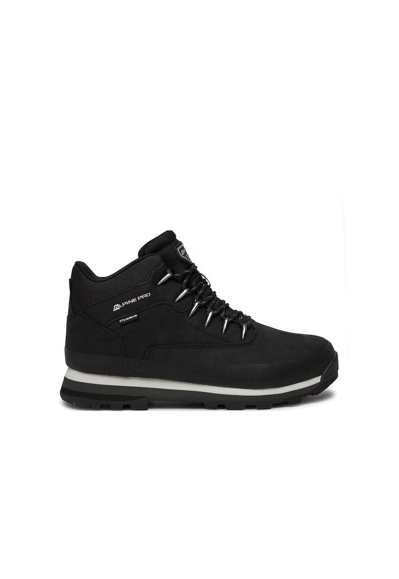 ALPINE PRO Ghete trekking barbati - 60596 - Piele ecologica - Negru