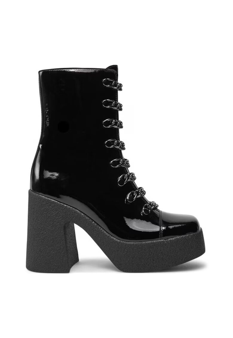 Altercore Botine Adele Negru - Piele ecologica