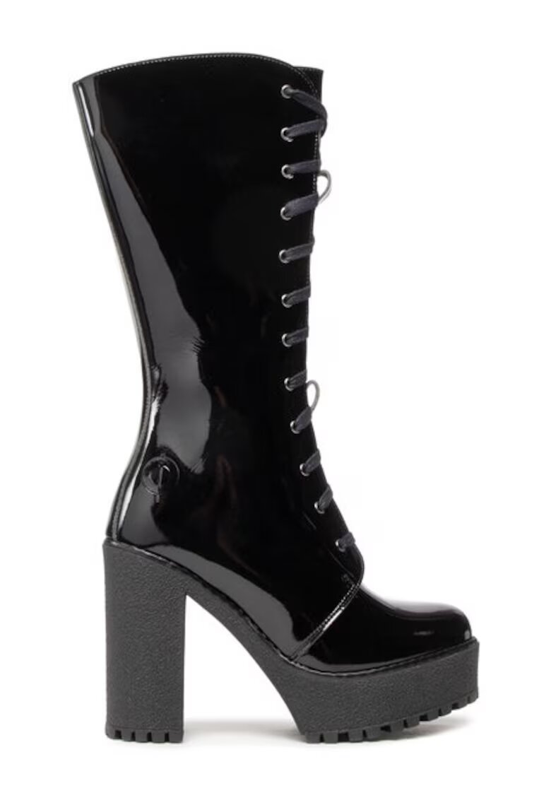 Altercore Cizme dama - 301100 - Piele ecologica - Negru