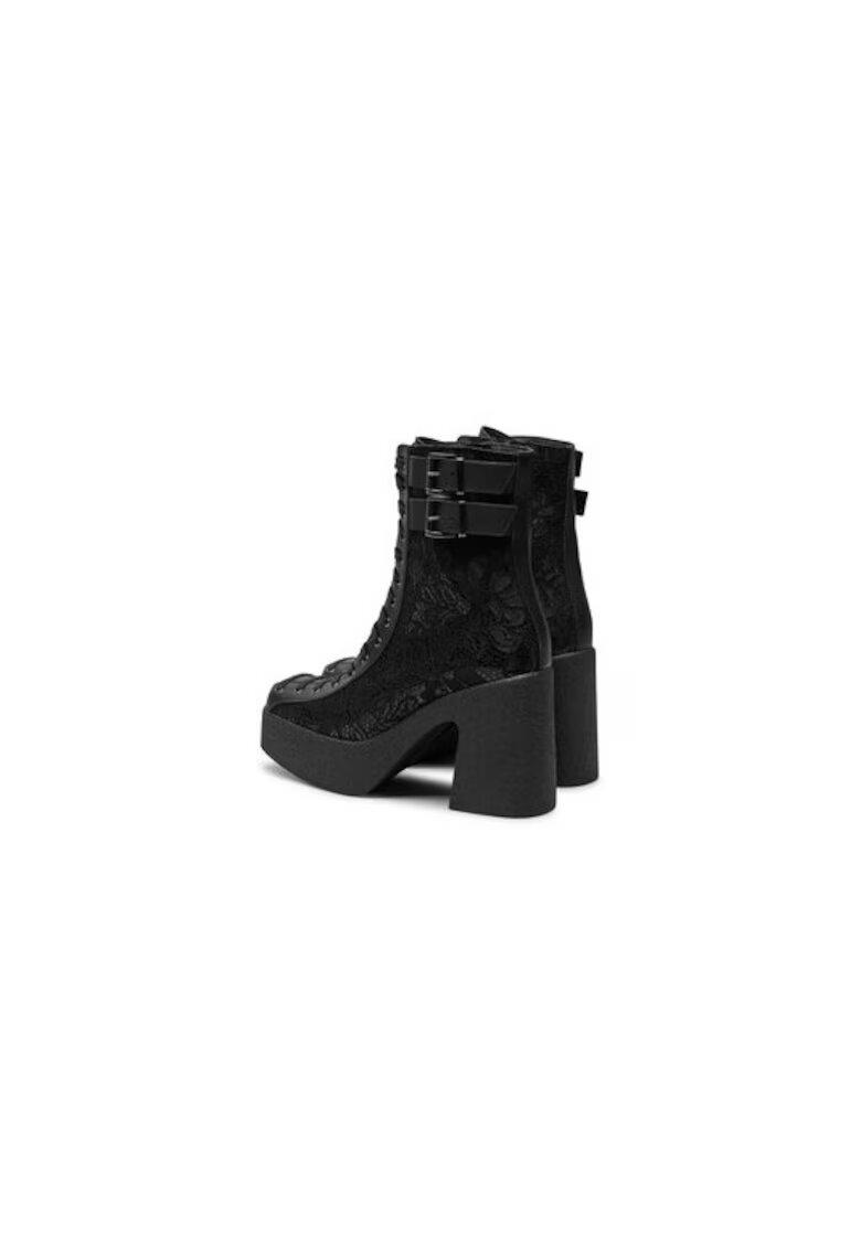 Altercore Ghete dama 304437359 - Piele ecologica - Negru - Negru