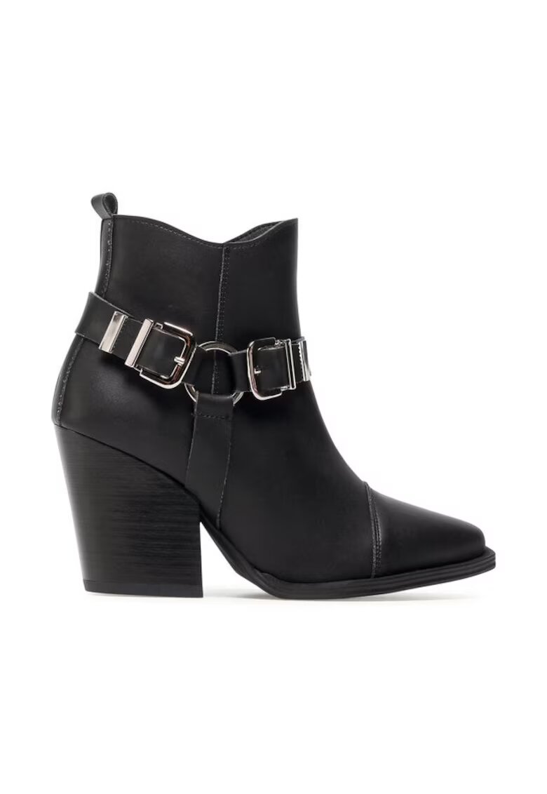 Altercore Ghete dama Piele ecologica - Negru - Negru