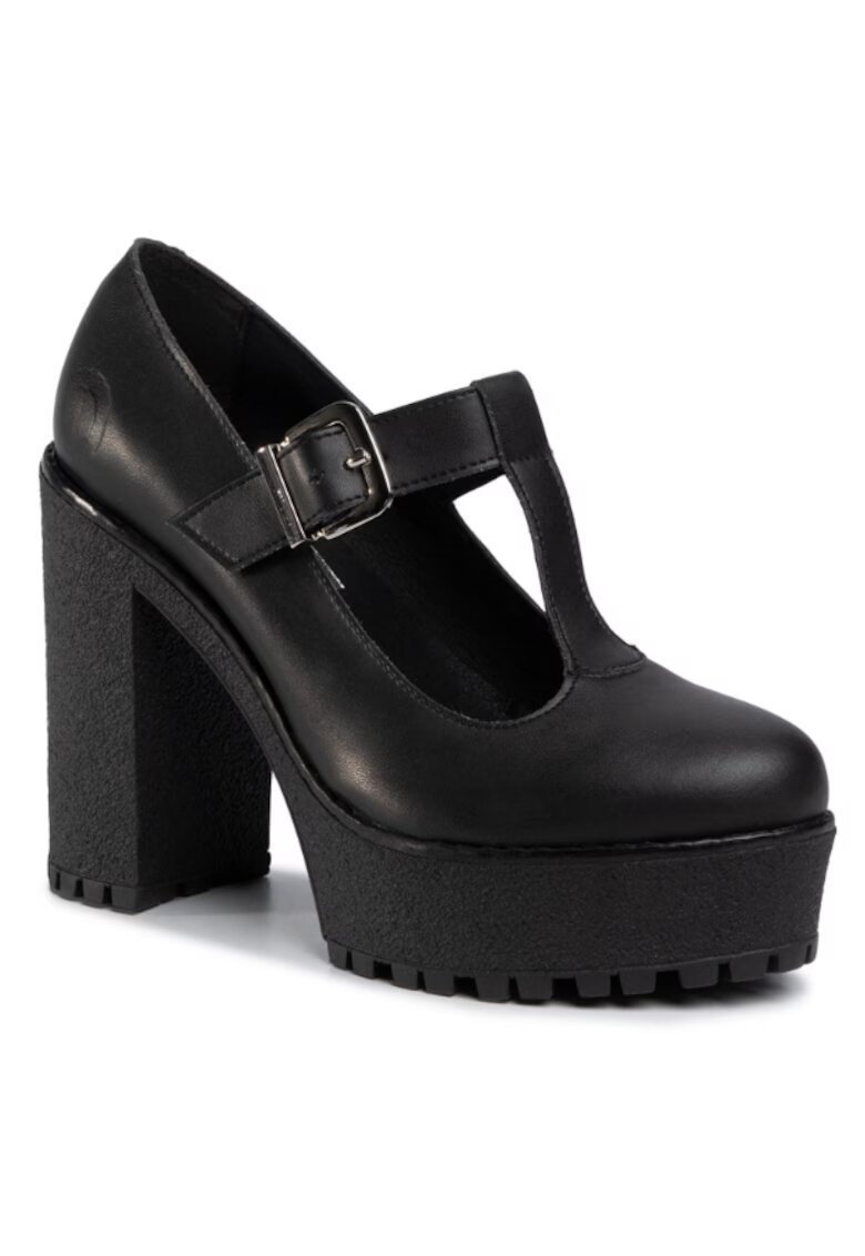 Altercore Pantofi dama Piele ecologica - Negru