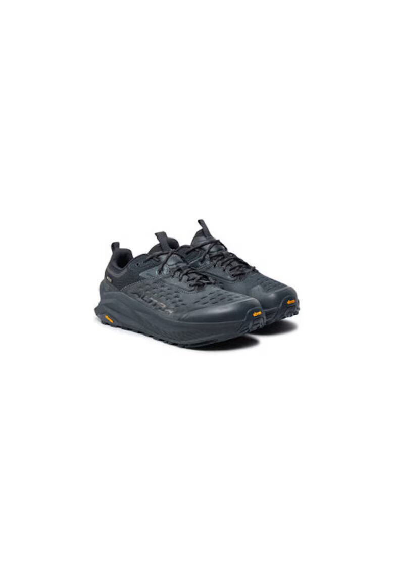 Altra Bocanci trekking barbati AL0A85NM0001M - Piele naturala - Negru - Negru