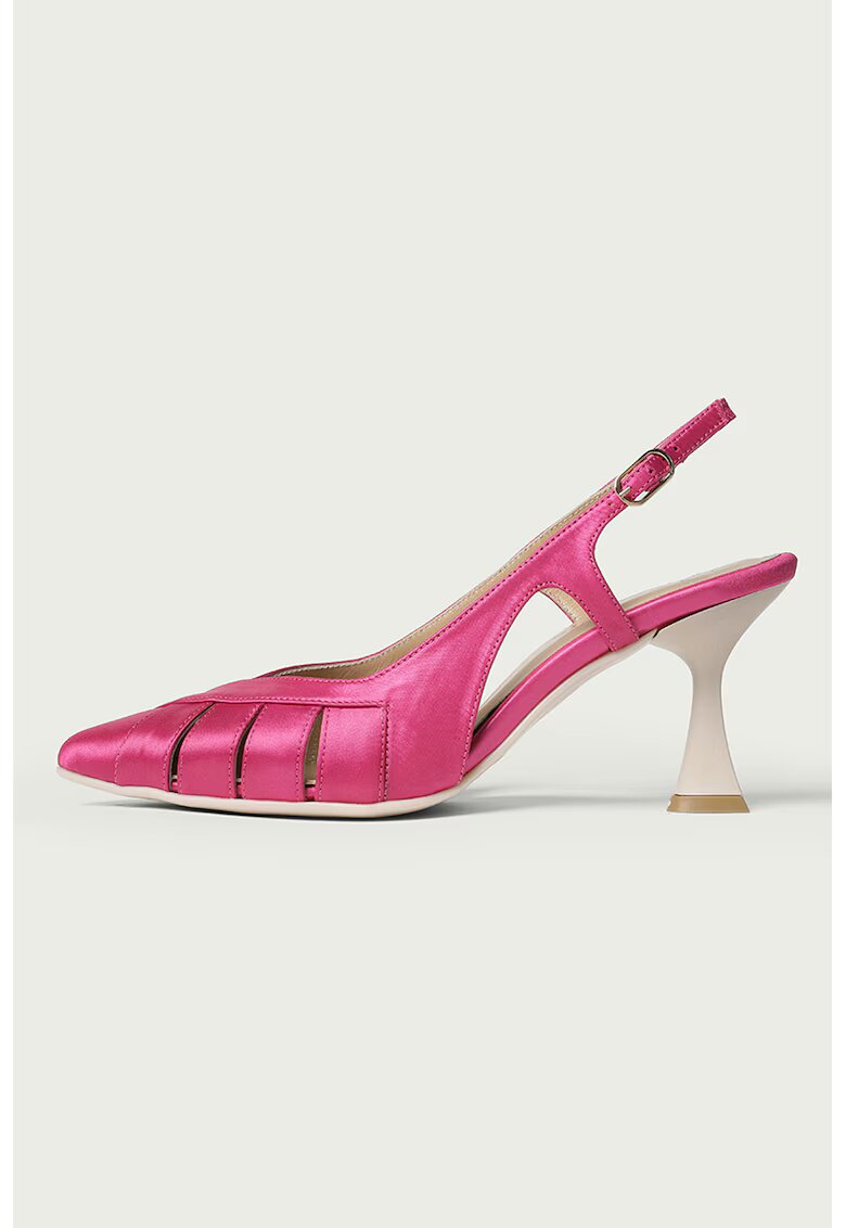 ALURA Pantofi slingback din satin