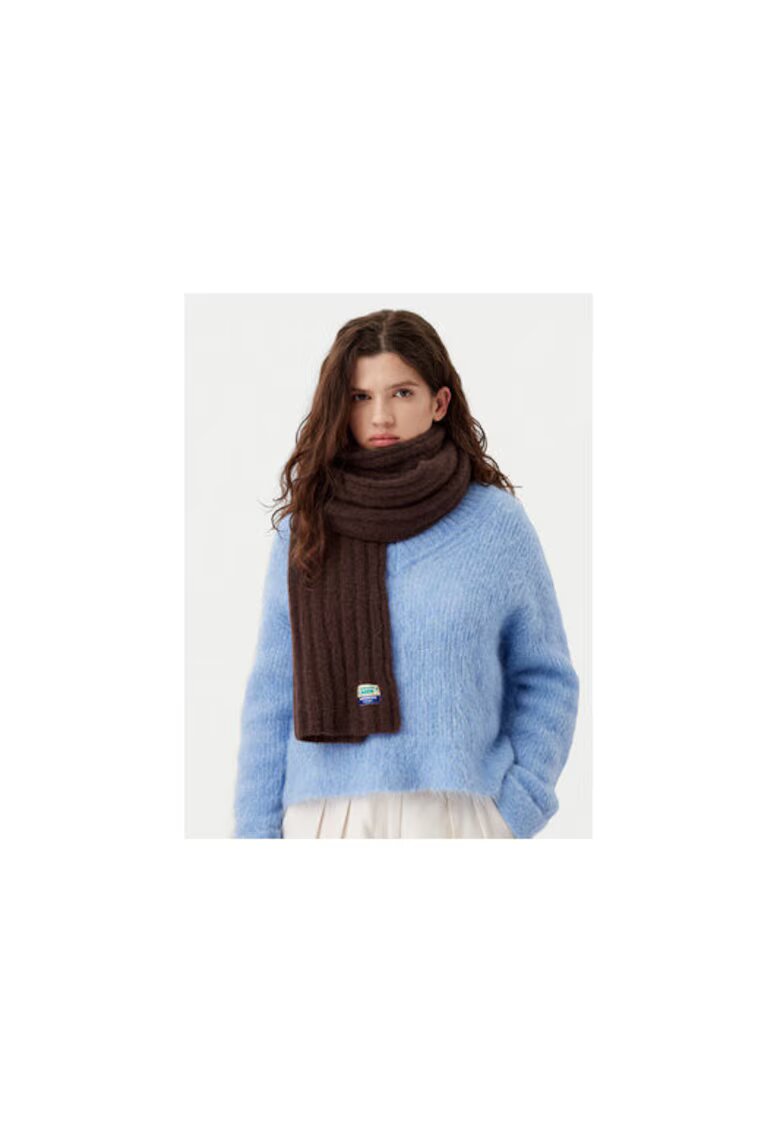 American Vintage Fular dama - 3608291294008 - Lana Alpaca/Lana/Poliamida - One Size INTL - Maro