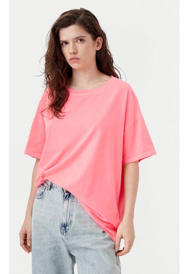 American Vintage Tricou dama - 304610776 - Bumbac - Roz - Roz