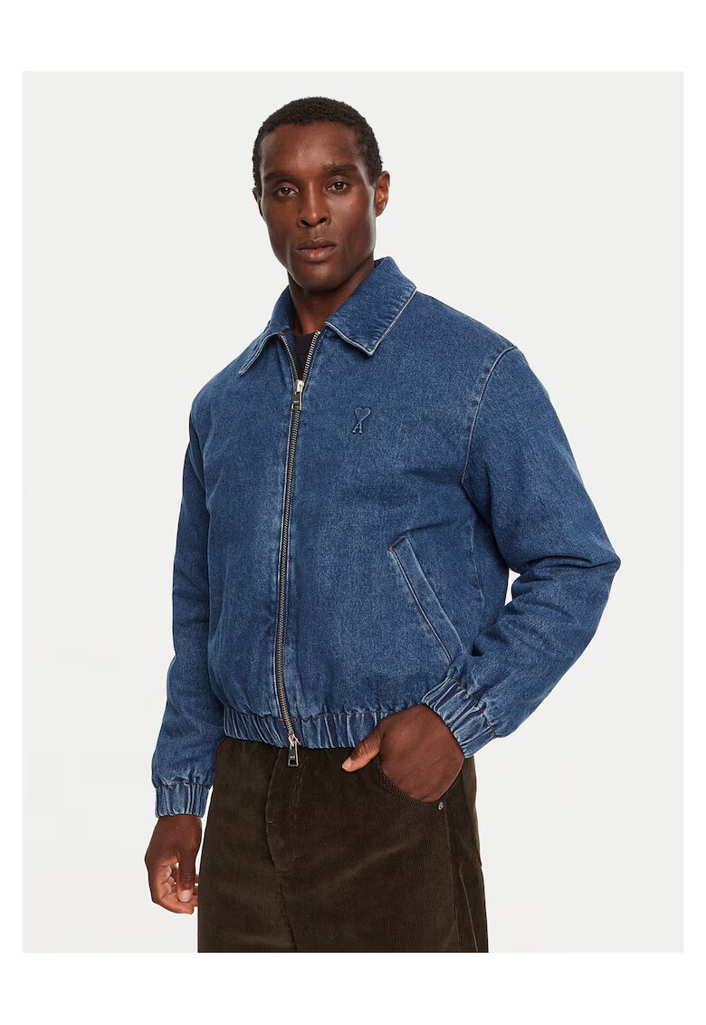 AMI Paris Jacheta barbati - albastru - denim