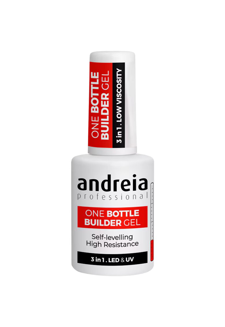 Andreia Professional Gel de constructie One Bottle - 10.5ml - Carbon Alb