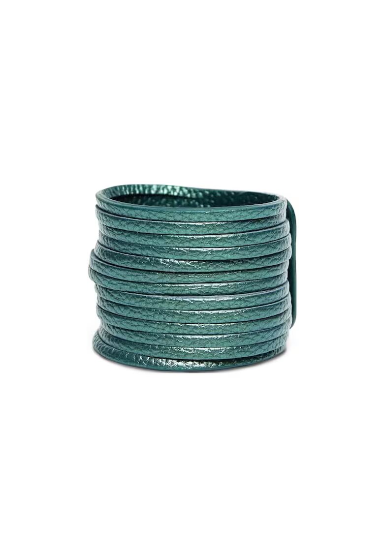 ANNA FELLINI Bratara piele - Ivy verde