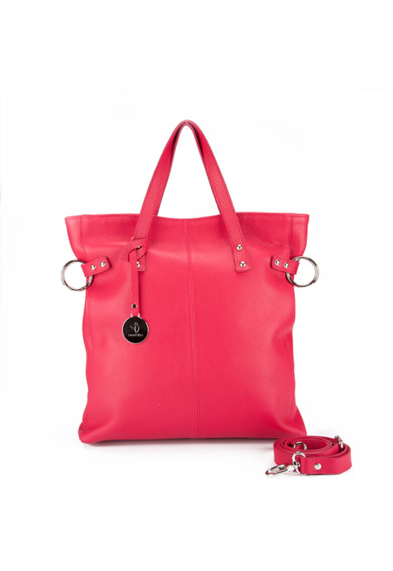 ANNA FELLINI Geanta dama piele - ANNA 42 - Fucsia