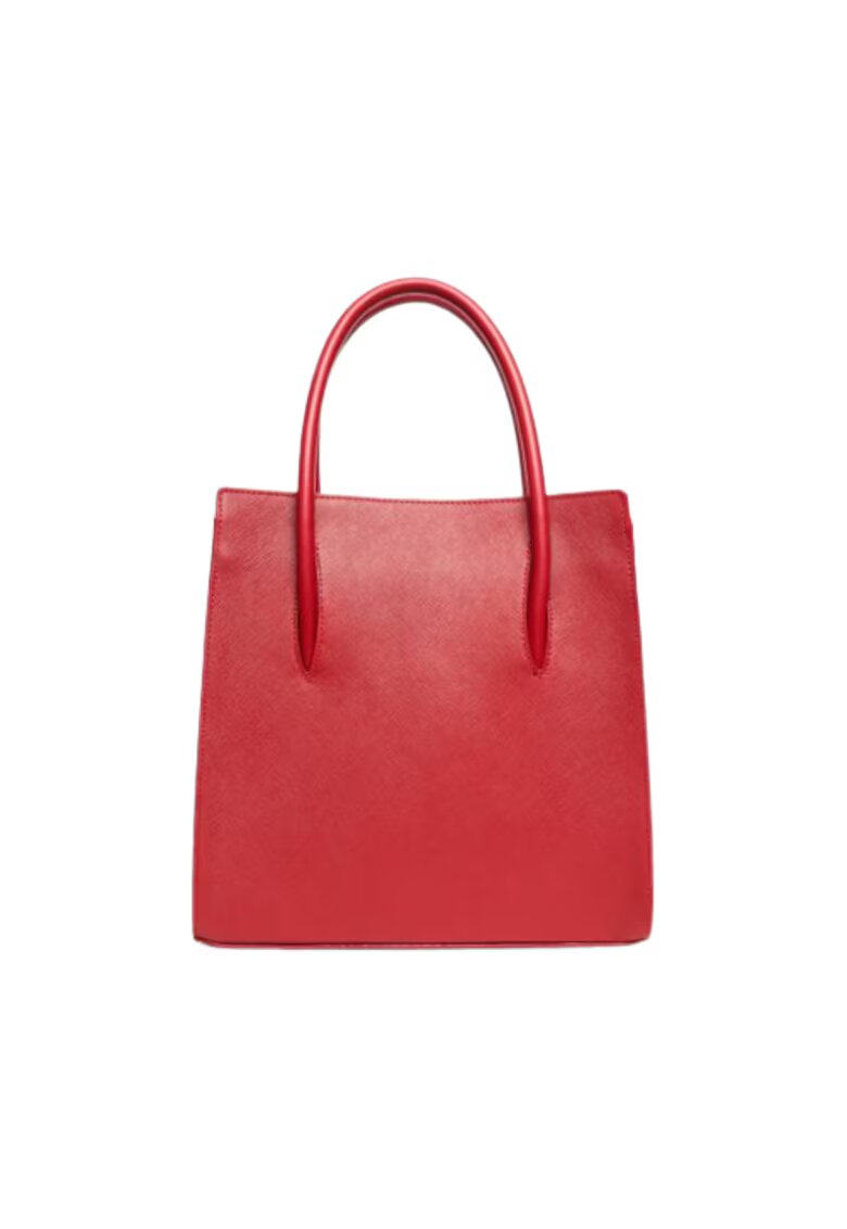 ANNA FELLINI Geanta dama piele - Hanna 5 - 30x12x30 - Rosu