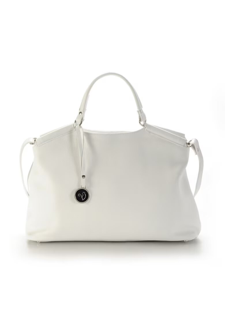ANNA FELLINI Geanta dama piele - Laura 63 B - 44x19x32 - Alb