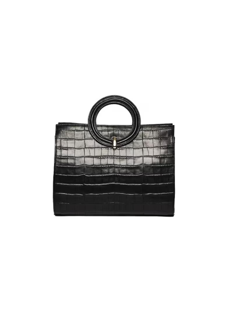 ANNA FELLINI Geanta dama piele - Otilia - 46945 - Negru