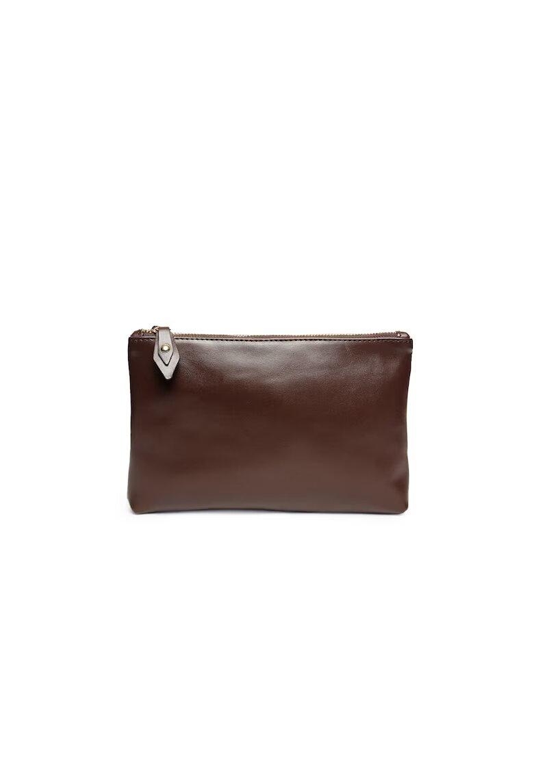 ANNA FELLINI Portfard piele - St. Moritz maro - 23 x 3 x 15 cm