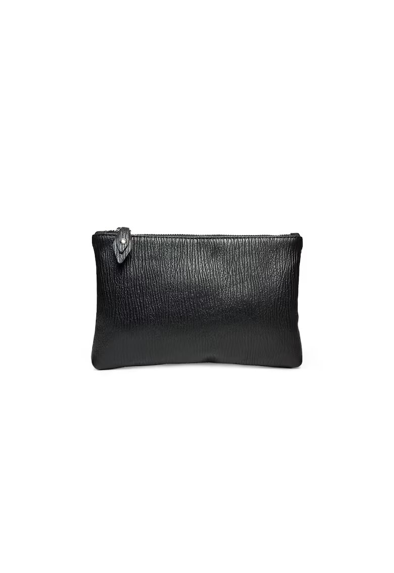 ANNA FELLINI Portfard piele - St. Moritz - negru - 23 x 3 x 23 cm