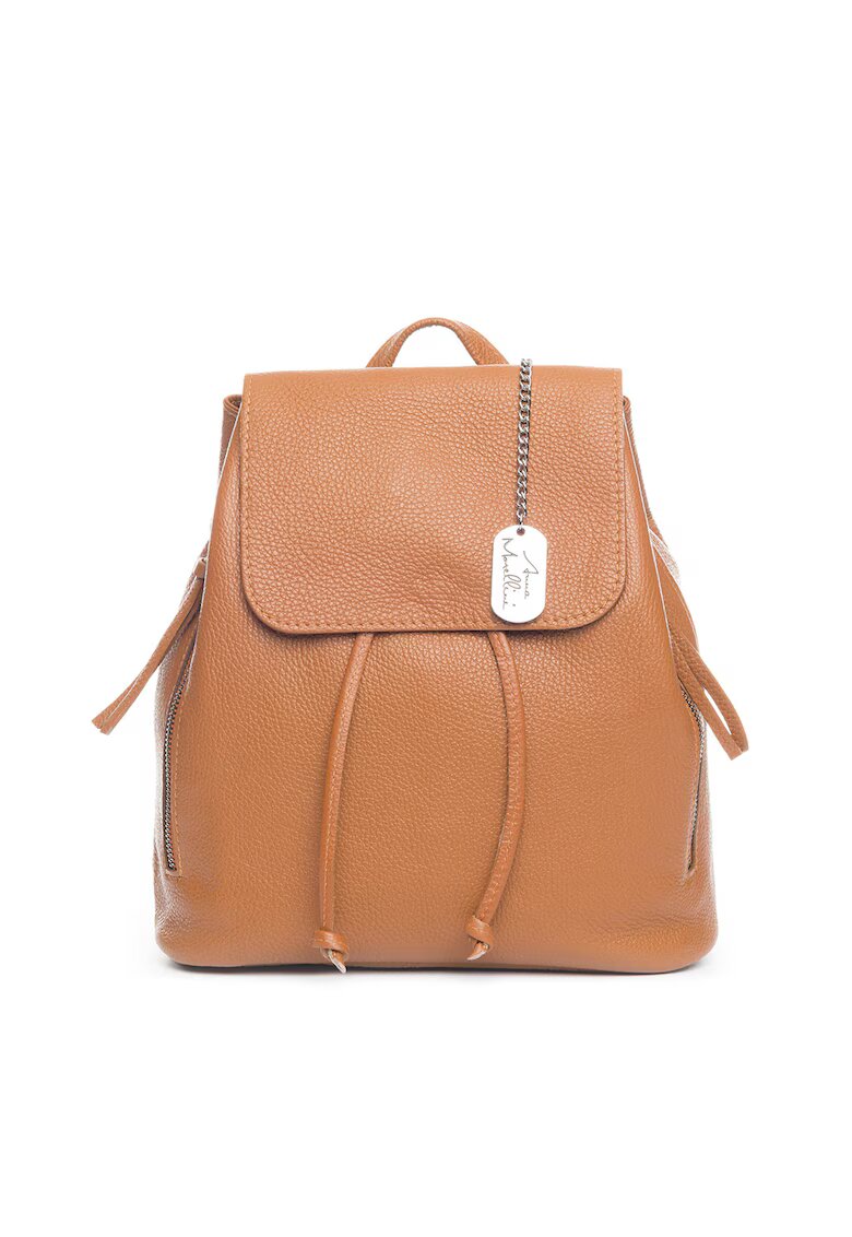 Anna Morellini Rucsac de piele Claire - Caramel