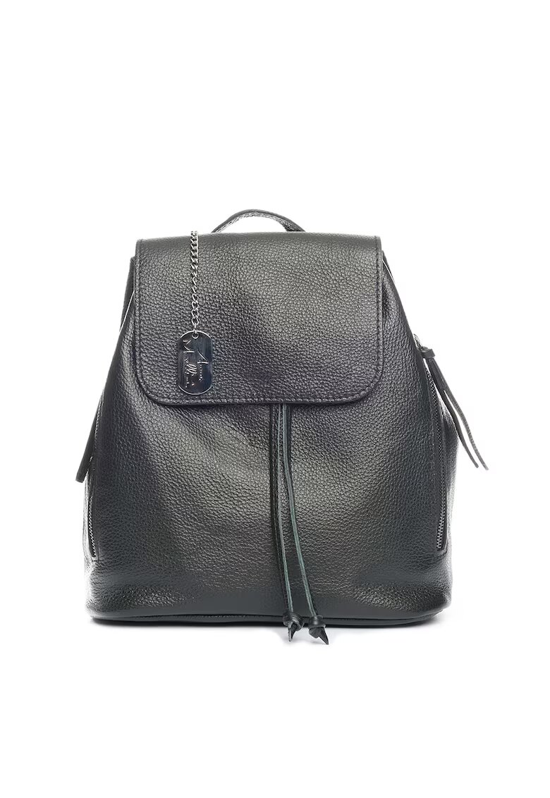 Anna Morellini Rucsac de piele Claire - Negru
