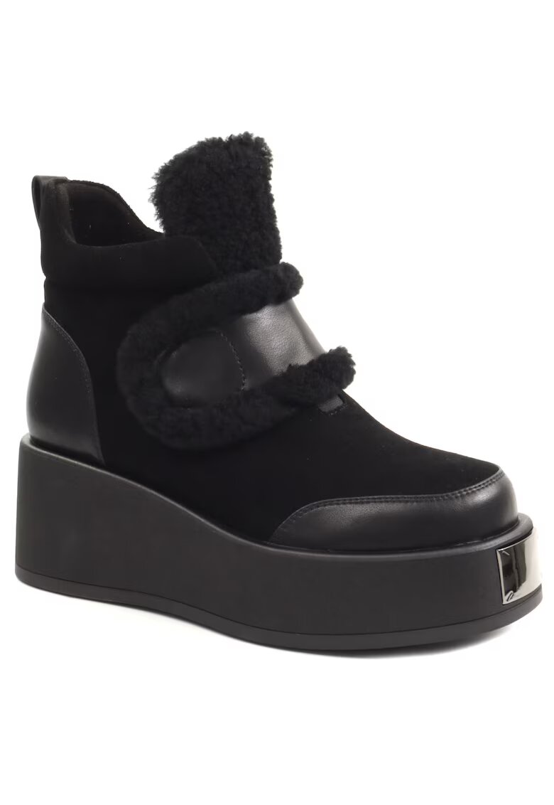 ANNA VIOTTI Ghete dama D106 D355 K12 - Negru