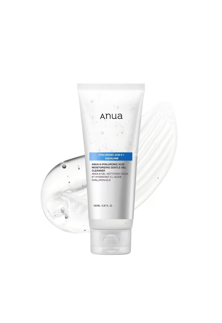 ANUA Gel de curatare cu 8 tipuri de acid hialuronic - 150 ml