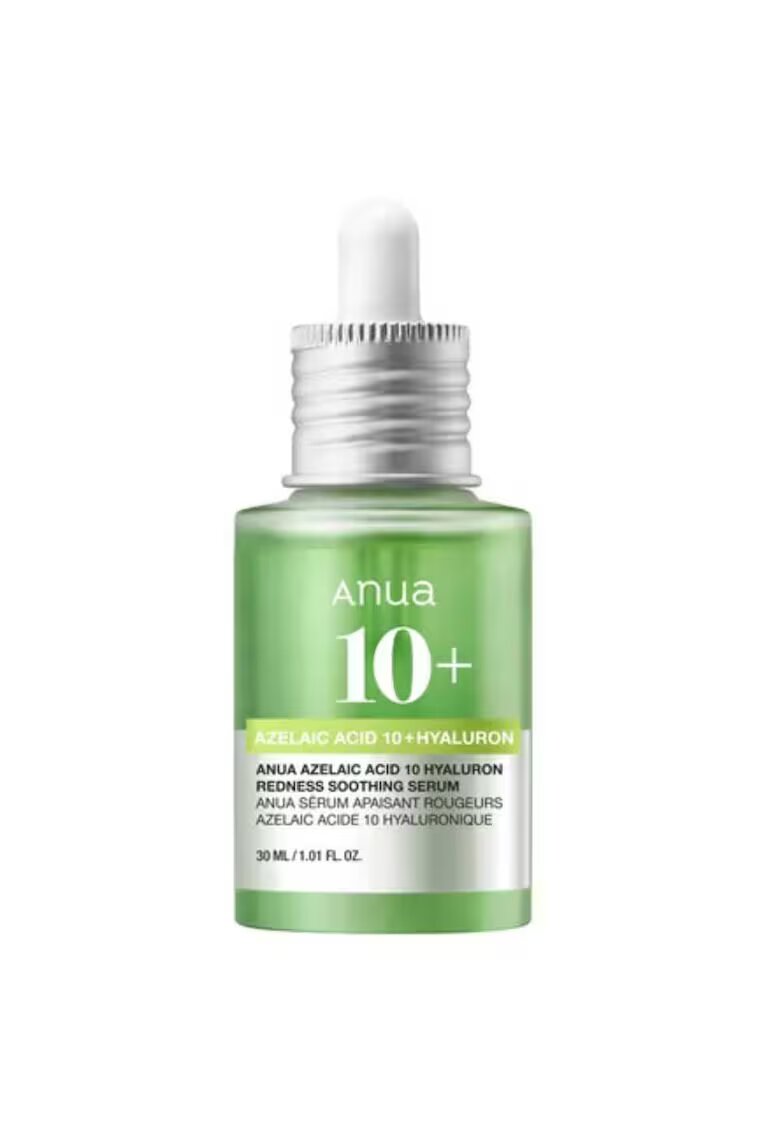 ANUA Serum calmant pentru roseata cu 10 tipuri de acid hialuronic - 30ml