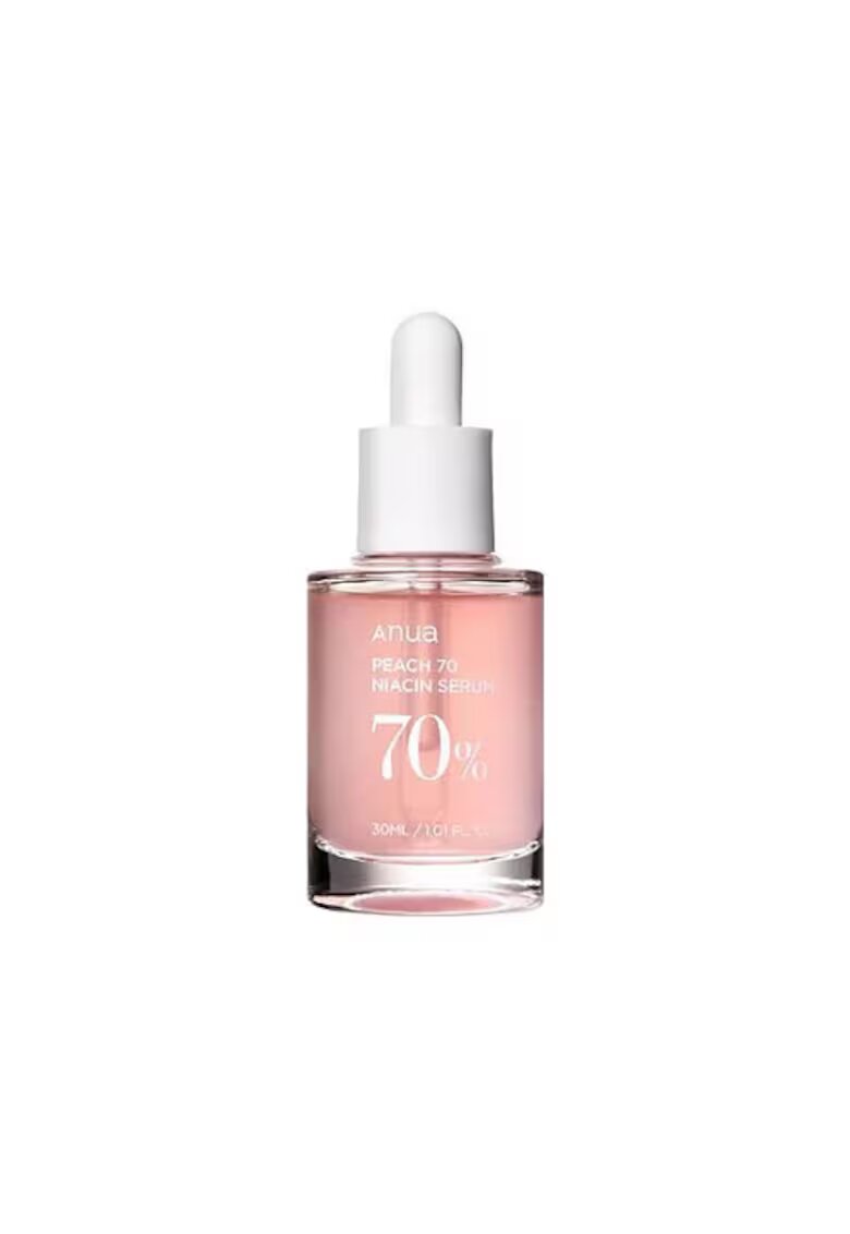 ANUA Serum cu 70% extract de piersica si niacinamide 30ml