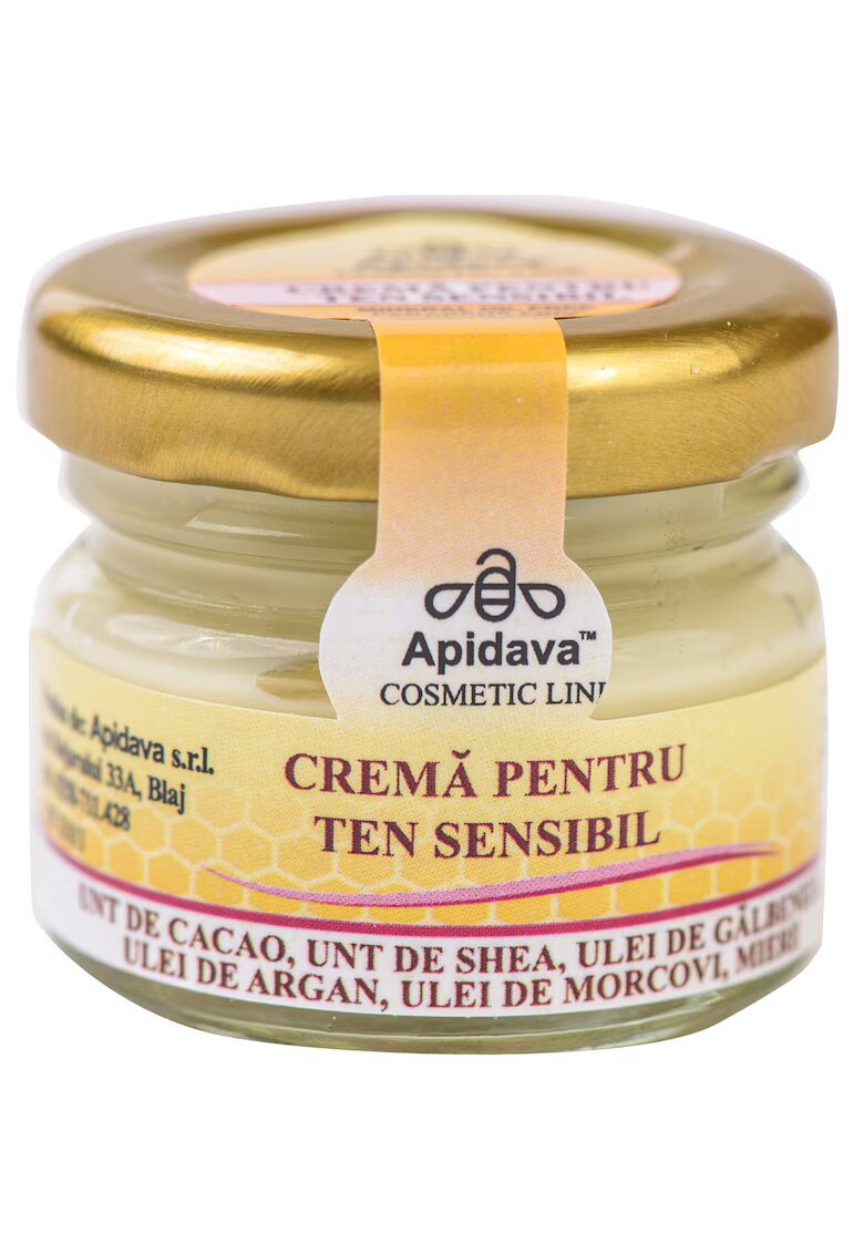 Apidava Cosmetic Line Crema Apidava pentru ten sensibil - 30 ml