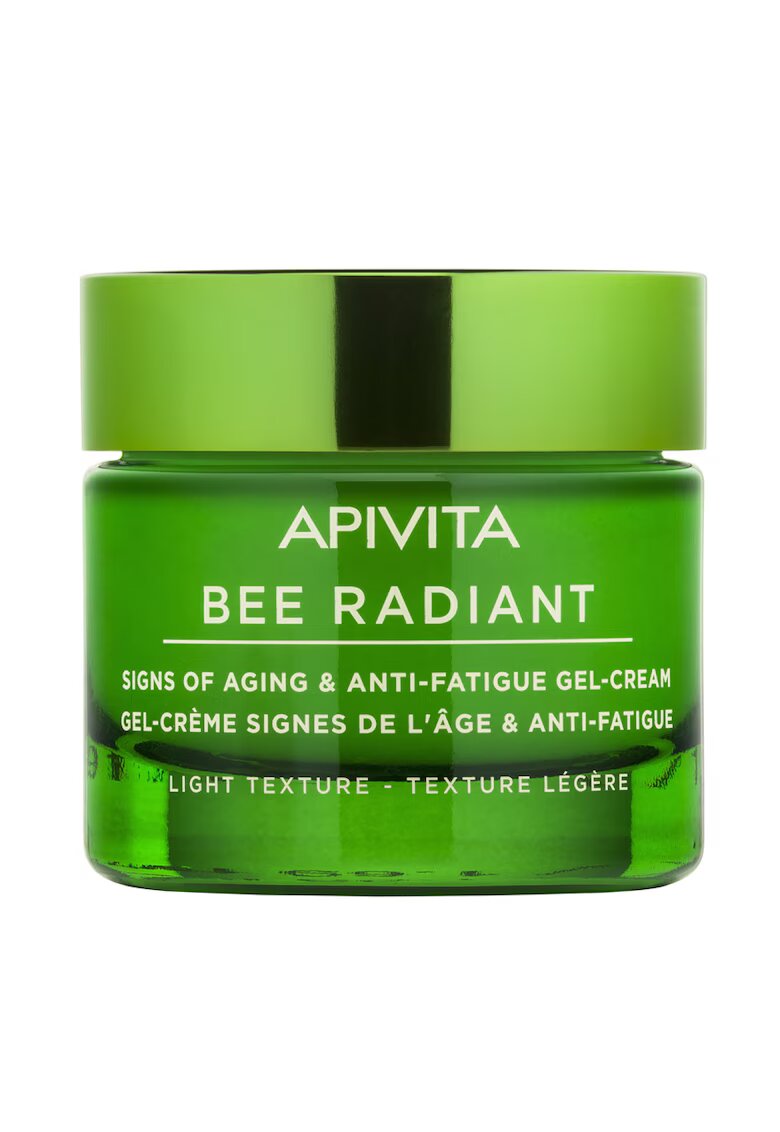 Apivita Gel-crema de zi cu textura lejera pentru intarzierea si repararea primelor semne ale imbatranirii - cu efect de luminozitate - Bee Radiant - 50 ml