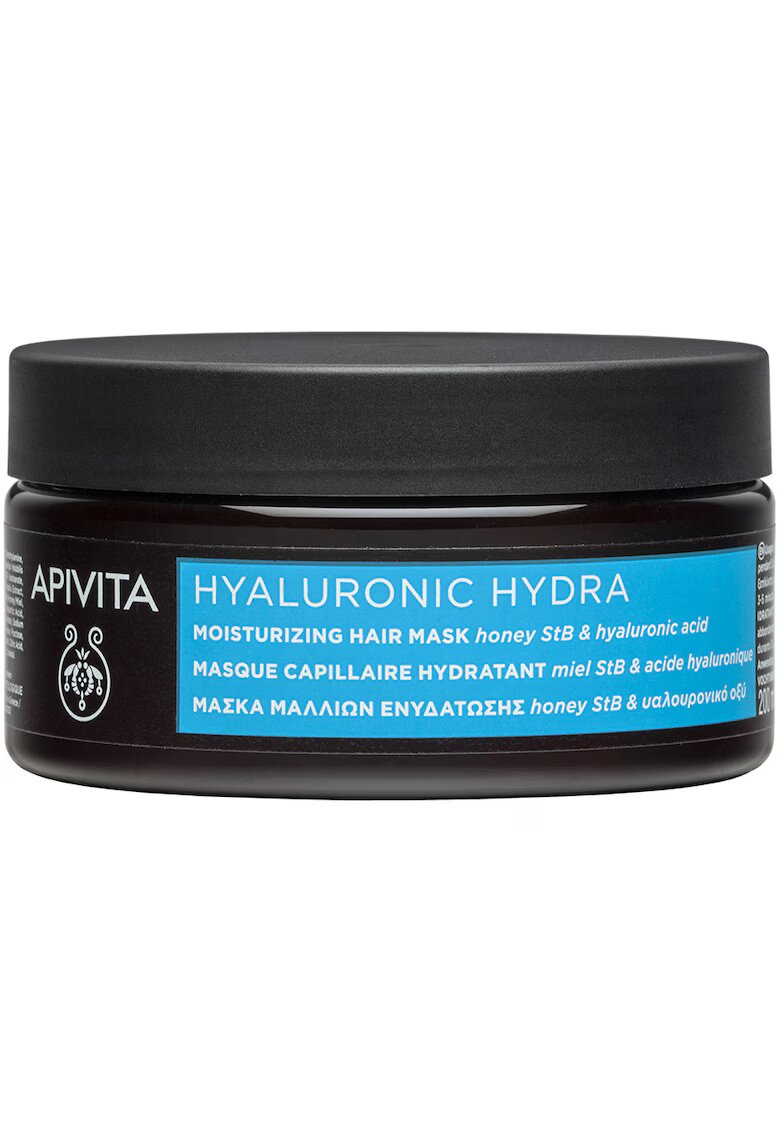Apivita Masca de par hidratanta Hyaluronic Hydra - cu acid hialuronic si miere - 200ml