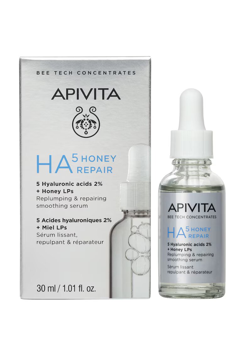 Apivita Ser Reparator Bee Tech Ha5 cu Acid Hialuronic 30 ml