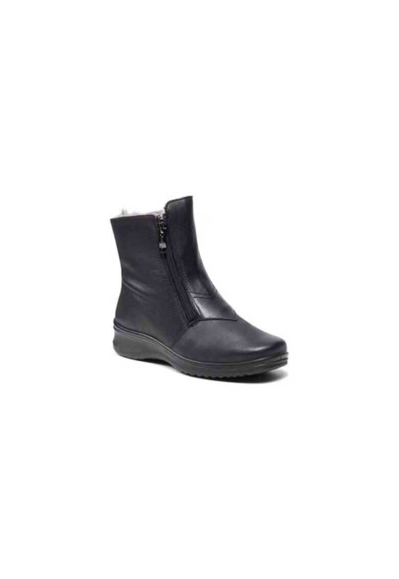 ARA Ghete dama 209292572 - Piele naturala - Negru - Negru