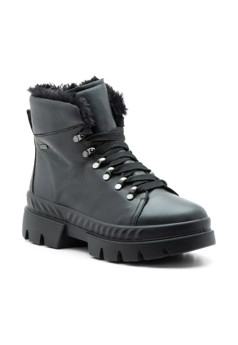 ARA Ghete dama - Piele naturala - Negru - Negru